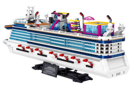 Конструктор Zhe Gao «Круизный Лайнер» QL1807 Norwegian Breakway