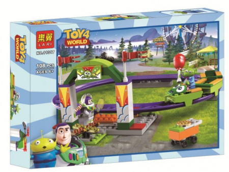 Конструктор Lari 11317 Toy 4 "Аттракцион Паровозик"