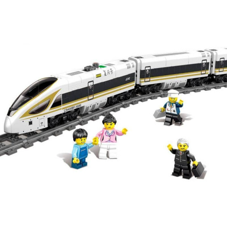 Конструктор KAZI 98228 "Скоростной пассажирский поезд"