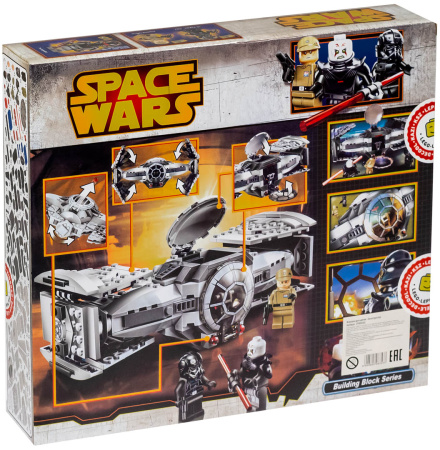 Конструктор Bela 10373 Улучшенный прототип истребителя TIE