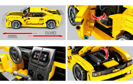 Конструктор Sembo Block (SY) SY8200 Автомобиль Chevrolet Camaro SS