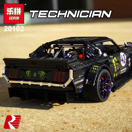 Конструктор Lepin 20102 Ford Mustang Hoonicorn RTR V2