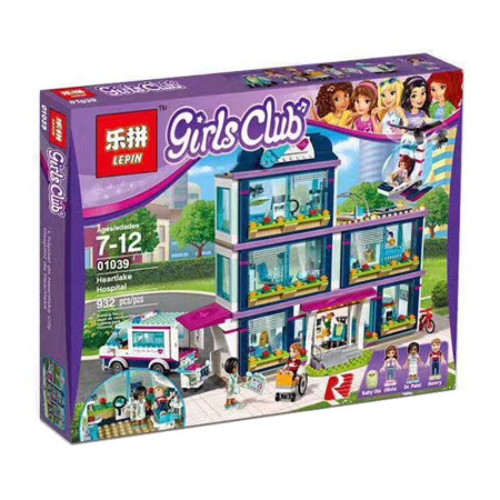 Конструктор Lepin 01039 Клиника Хартлейк Сити