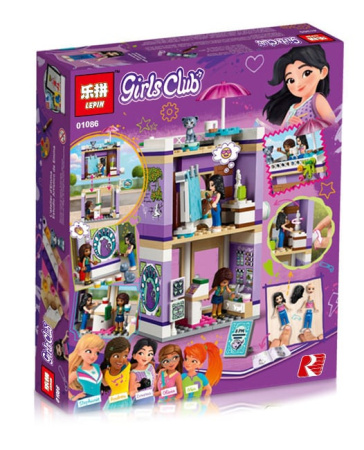 Конструктор Lepin 01086 Художественная студия Эммы