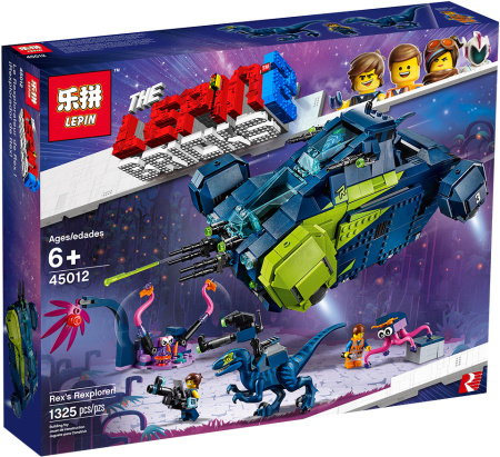 Конструктор Lepin 45012 Рэксследователь Рэкса