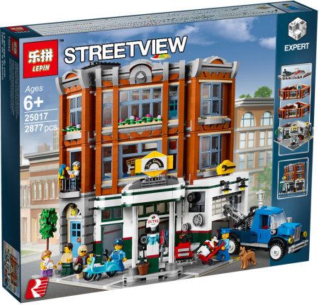 Конструктор Lepin 15042 Угловой гараж