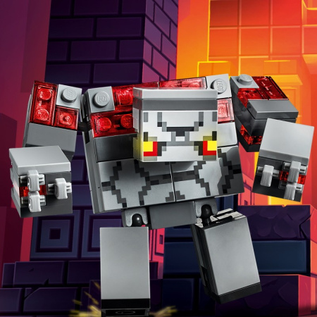 Конструктор Lego 21163 Minecraft Битва за красную пыль