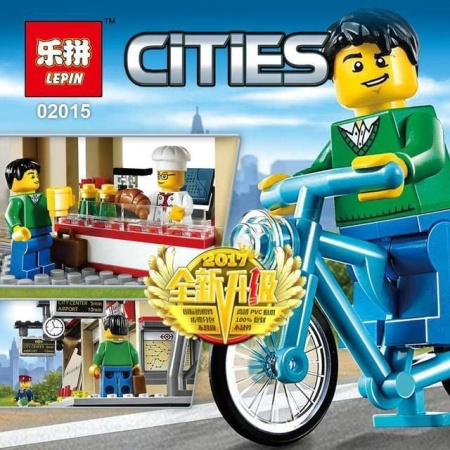 Конструктор Lepin 02015 Железнодорожная станция