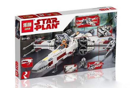 Конструктор Lepin 05145 Звёздный истребитель X-wing