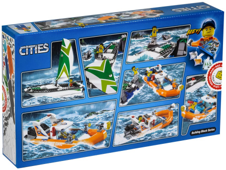 Конструктор Bela 10752 Операция по спасению парусной лодки