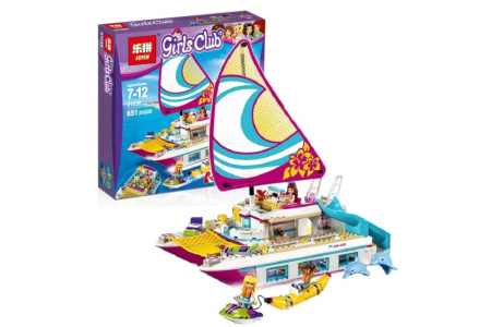 Конструктор Lepin 01038 Катамаран Саншайн