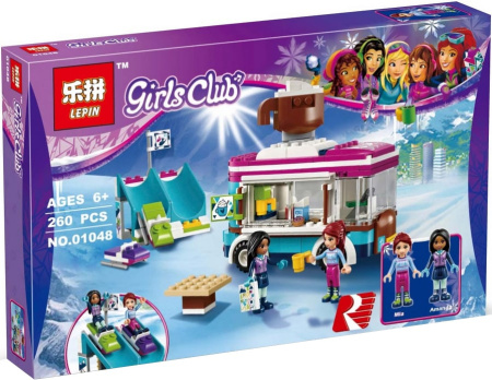 Конструктор Lepin 01048 Фургончик по продаже горячего шоколада