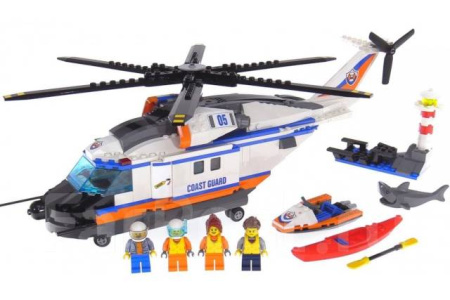 Конструктор Bela 10754 Сверхмощный спасательный вертолет