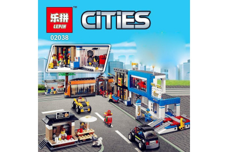 Конструктор Lepin 02038 Городская площадь