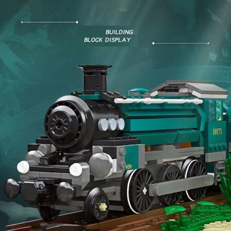 Конструктор Jie Star 59020 - Ретро Локомотив Дорис