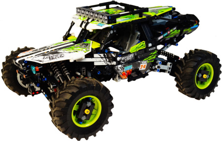 Конструктор Mould King 18002 Раллийный Багги 4WD RC APP