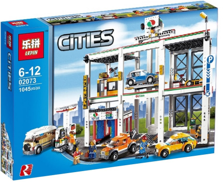 Конструктор Lepin 02073 Городской гараж
