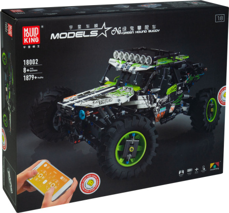Конструктор Mould King 18002 Раллийный Багги 4WD RC APP