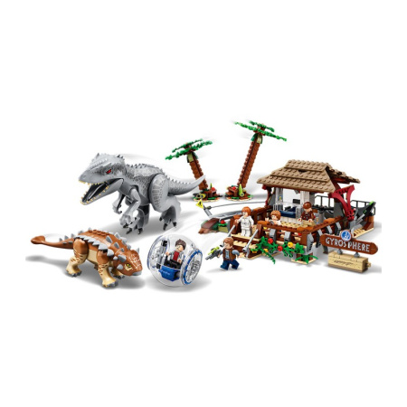 LEGO 75941 Индоминус-рекс против анкилозавра