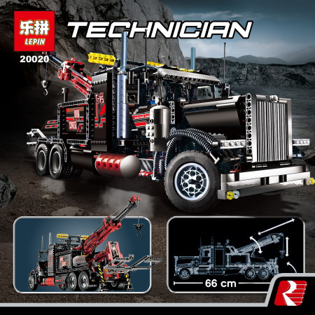 Конструктор Lepin 20020 Буксировщик тягач