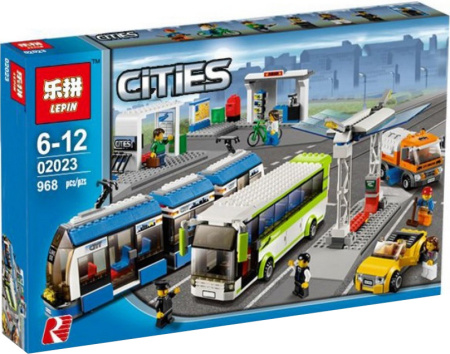 Конструктор Lepin 02023 Общественный транспорт