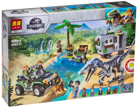 Конструктор Lari 11335 Поединок с бариониксом: охота за сокровищами