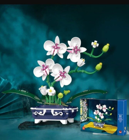 Конструктор Zhe Gao 00388 Orchid Bonsai - Орхидея