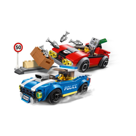 Конструктор Lego 60242 City Police Арест на шоссе