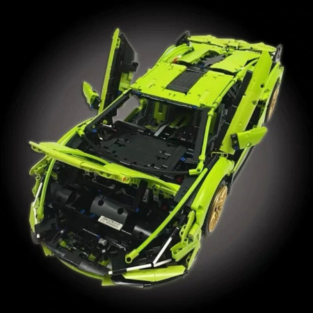 Конструктор KING 81196 Lamborghini Sian FKP 37 Green 2020