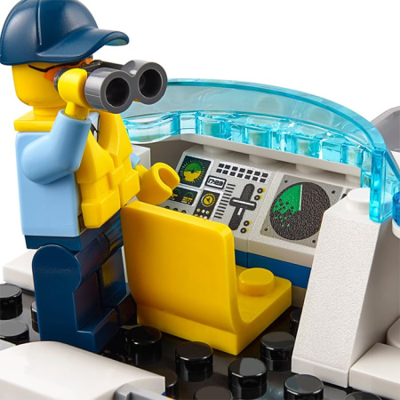 Конструктор Lepin 02049 Полицейский патрульный катер