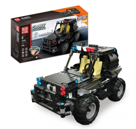 Конструктор MOULD KING 13005 Полицейский джип с ДУ