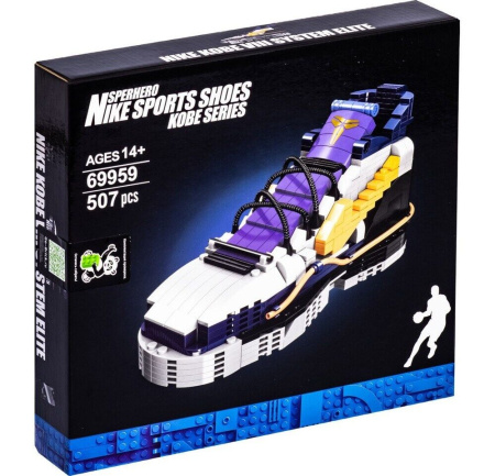 Конструктор кроссовок King 69959 - Найк Nike Kobe Bryant Jordan NBA