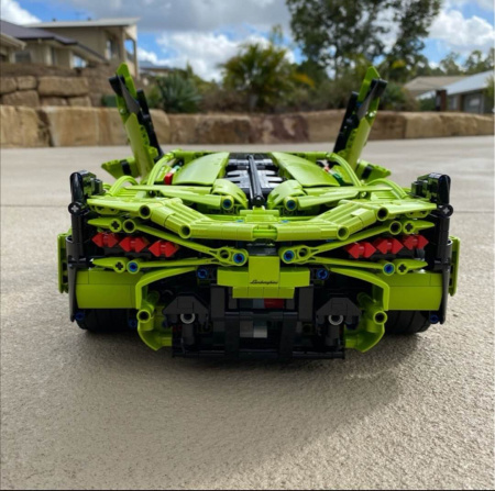 Конструктор KING 81196 Lamborghini Sian FKP 37 Green 2020