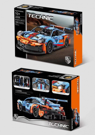 Конструктор King 2006 - Porsche 911 RSR Martini Design