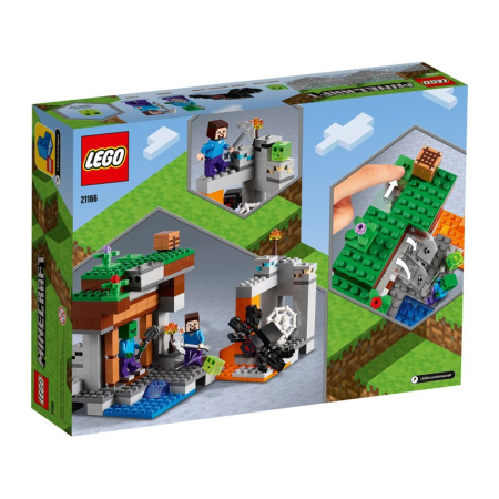 Конструктор Lego 21166 Minecraft Заброшенная шахта