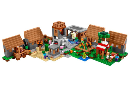 Конструктор Lepin 18010 Деревня Майнкрафт