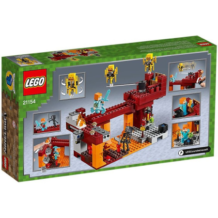 Конструктор Lego 21154 Minecraft Мост ифрита