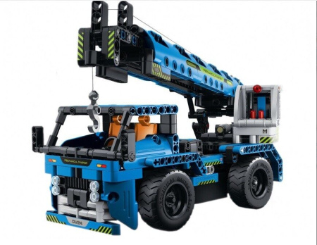 Конструктор QIHUI 8024 - Автокран и самосвал на управлении 2 в 1