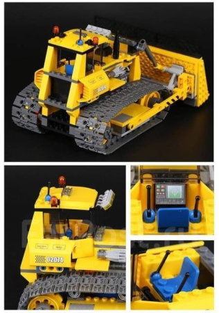 Конструктор Lepin 02074 Бульдозер