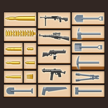 Конструктор Quanguan 100085 самоходная артиллерийская установка СУ-76