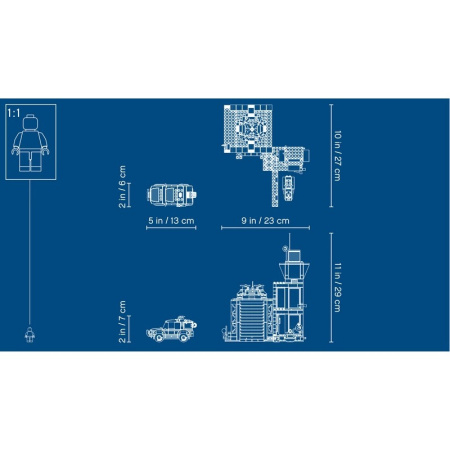 Конструктор Lego 60215 City Police Пожарное депо