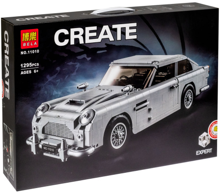 Конструктор Bela 11010 Aston Martin DB5 Джеймса Бонда