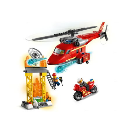 Конструктор Lego 60281 City Fire Спасательный пожарный вертолет