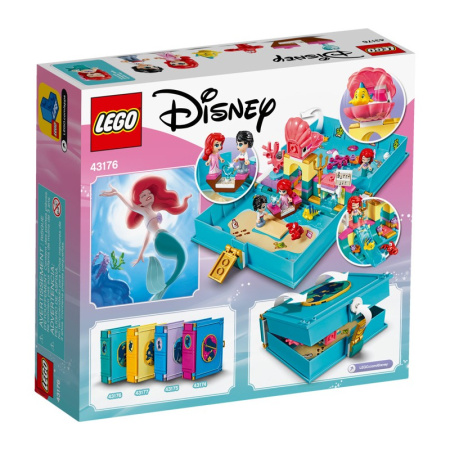Конструктор Lego 43176 Disney Книга сказочных приключений Ариэль