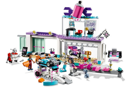 Конструктор Lepin 01071 Мастерская по тюнингу автомобилей