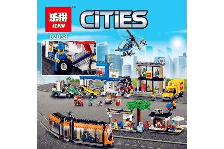 Конструктор Lepin 02038 Городская площадь