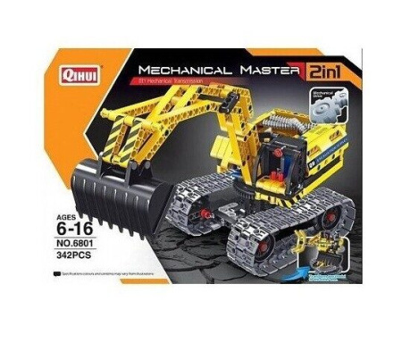 Конструктор Экскаватор 2 в 1 QiHui 6801