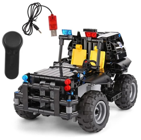 Конструктор MOULD KING 13005 Полицейский джип с ДУ