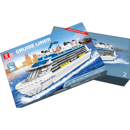 Конструктор Zhe Gao QL1808 Quantum Cruise Liner — Круизный лайнер "Quantum"