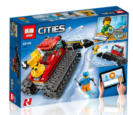 Конструктор Lepin 02124 Снегоуборочная машина